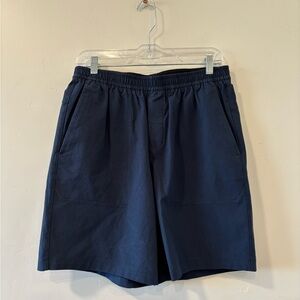Lululemon Mens Shorts Bowline 8” VersaTwill Stretch True Navy Blue Sz M